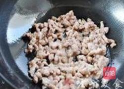 肉末黄豆芽炒粉条的做法图解3