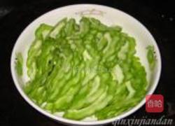 凉瓜浸蛏子的做法图解3