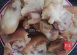 香菇黄豆猪蹄煲的做法图解4