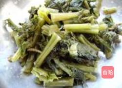 雪里红炖豆腐的做法图解2
