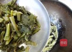 雪里红炖豆腐的做法图解3