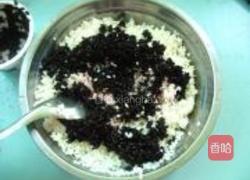 黑米鲍鱼粽的做法图解4