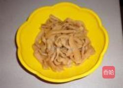 油炒萝卜干的做法图解1