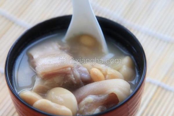 芸豆猪手汤