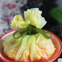 鲜虾白菜包的做法[图]