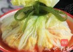鲜虾白菜包的做法图解8