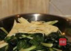 塔菜炒笋的做法图解3