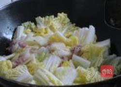 肉片娃娃菜的做法图解4