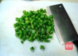 香干尖椒炒酱菜的做法图解4