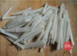 豆苗汤米稞条的做法图解1