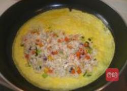 蛋饺炒饭的做法图解4