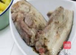 蕨菜扣肉的做法图解4