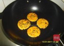 椰香番薯饼的做法图解5