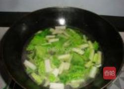 小白菜平菇汤的做法图解5