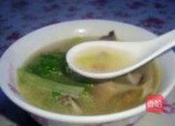 小白菜平菇汤的做法图解7