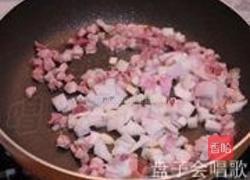 干贝咸肉焖菜饭的做法图解8