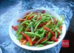 油泼彩椒丝的做法图解6