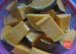 南瓜绿豆的做法图解2