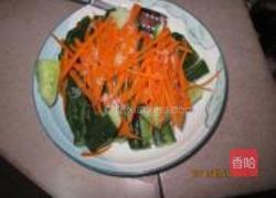 红萝卜拍黄瓜的做法图解4