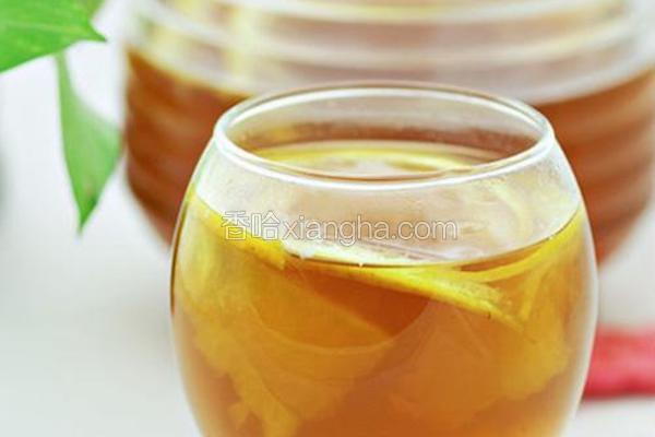 蜂蜜香橙茶