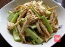 青瓜拌腐竹的做法图解5