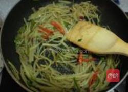 酸辣土豆丝的做法图解4