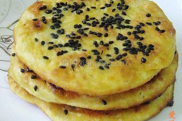 黑芝麻糖心南瓜饼