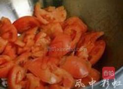 番茄宝塔菜的做法图解3