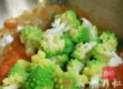 番茄宝塔菜的做法图解5
