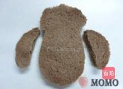 小羊肖恩巧克力面包片的做法图解4