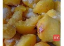 家酿简易蜜黄桃的做法图解3