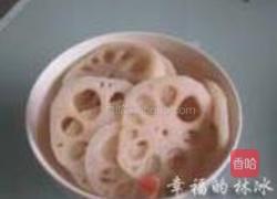 橙汁藕片的做法图解3