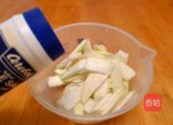 杏鲍菇烧二茄的做法图解2