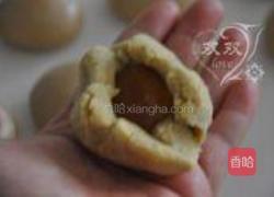 栗蓉蛋黄月饼的做法图解10
