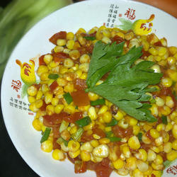 番茄玉米的做法[图]