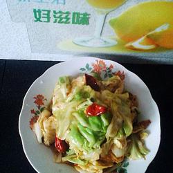 爆炒圆白菜的做法[图]
