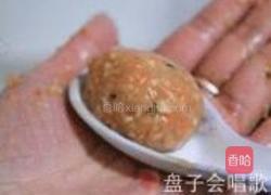 双色蔬菜鸡肉圆的做法图解11