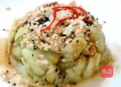 椒油蒜蓉拌茄泥的做法图解9