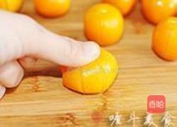 红酒煮金橘的做法图解4