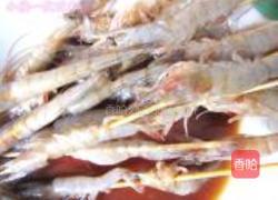 薄荷照烧烤虾的做法图解4