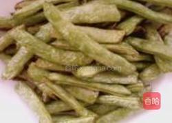 干煸豆角的做法图解3