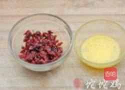 蔓越莓杏仁酥饼的做法图解1