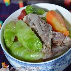 排骨炖儿菜的做法[图]