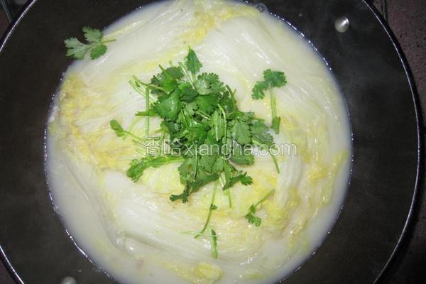 娃娃菜豆腐鱼头汤