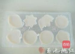 红豆杏仁糕的做法图解3