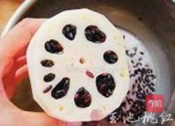 桂花紫米藕的做法图解3