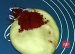 红曲双色馒头的做法图解6