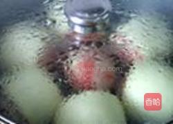 红曲双色馒头的做法图解17