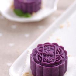 紫薯果仁月饼的做法[图]