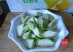 蚝油丝瓜的做法图解2
